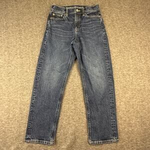 American Eagle Women’s Super High Rise Ankle Straight Jeans size 0 Short